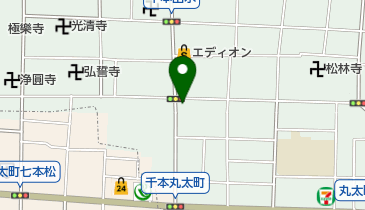 オープンキッチンの弁当屋あさ川の地図画像