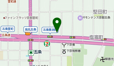 京都きもの着付教室鳳美の地図画像