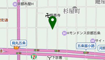 加茂定佛壇店の地図画像