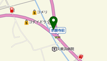 くみはま動物病院の地図画像