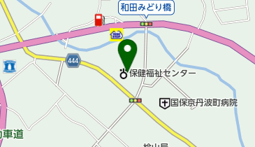京丹波町社会福祉協議会デイサービスセンターほほえみの地図画像