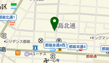 ヘアーサロンHEAVENLYの地図画像