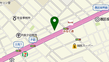 いやしや元気港通り店の地図画像