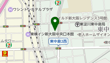 リセラ大阪店の地図画像