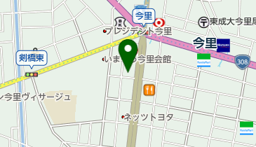 Maruhairdesignの地図画像