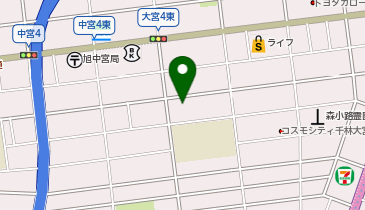 大阪セントラルフットボールクラブの地図画像