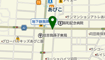 ありがた屋の地図画像