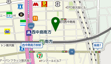 大阪精神障害者就労支援ネットワーク(NPO法人)の地図画像