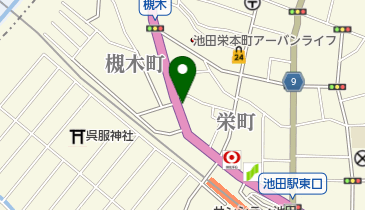 ペシェヘアーの地図画像