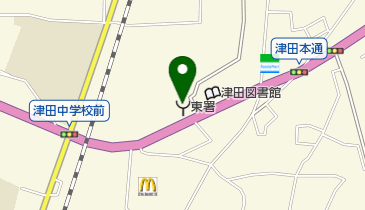 枚方寝屋川消防組合 枚方東消防署の地図画像
