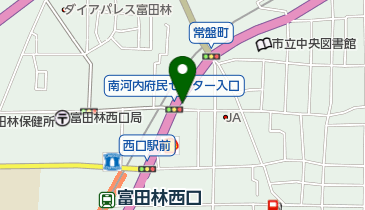 ペットサロンユーズの地図画像