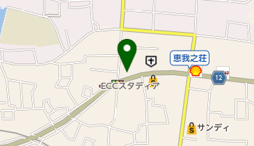 けやき鍼灸整骨院の地図画像