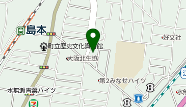 ABC薬局 島本店の地図画像