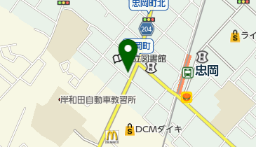 整骨院ひろしの地図画像