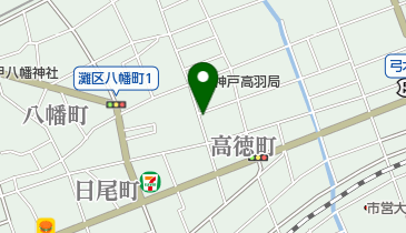 鈴屋化粧品店の地図画像