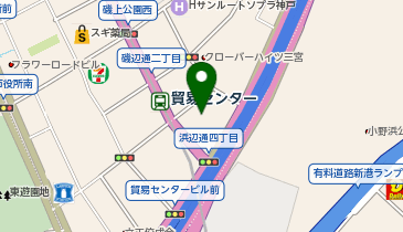 神戸市獣医師会(公益社団法人)の地図画像