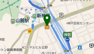 井上不動産の地図画像