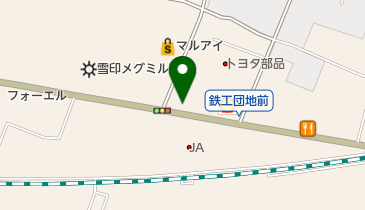 ひまわりオートステージの地図画像