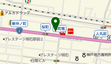 脳トレスクールアバカス速算の地図画像