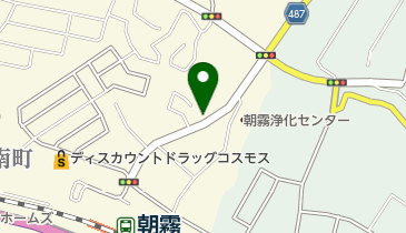 シルエット美容室の地図画像