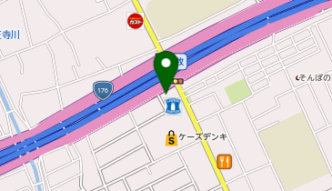 シンコウオート伊丹店の地図画像