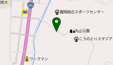 国際交流センター地球村の地図画像