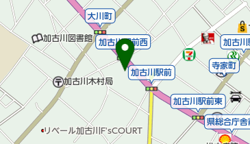 鹿児の郷居宅介護支援事業所かこがわの地図画像