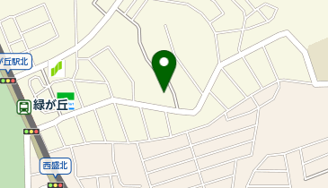 みどりが丘音楽院の地図画像