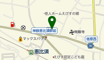 ひまわり薬局えびす店の地図画像
