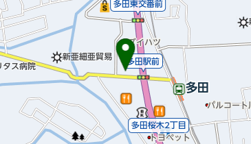 フラワーショップ花心花の地図画像