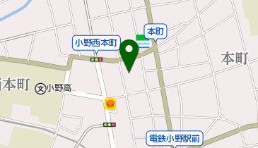 上月結納店の地図画像