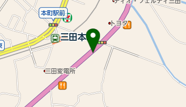 バイクショップ三田の地図画像