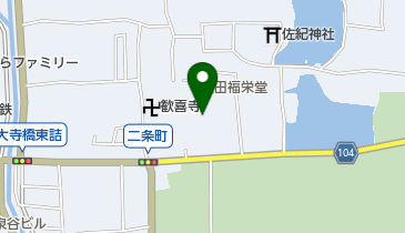 奈良クリーンの地図画像
