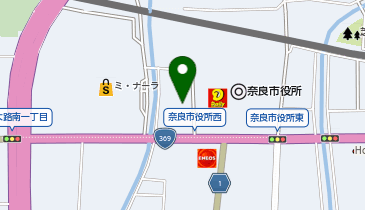 明治安田生命 西大寺中央営業所の地図画像