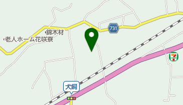 花うさぎ福祉サービスの地図画像