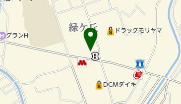 緑ヶ丘オートサービスの地図画像
