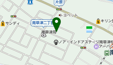 サーナはりきゅう治療院の地図画像