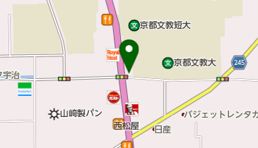 オートフット京都宇治店の地図画像