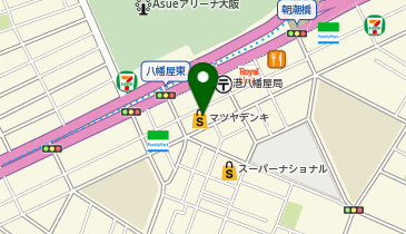 八幡屋鍼灸整骨院の地図画像