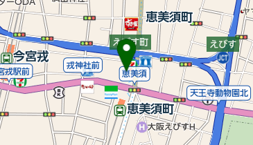 甲州麺恵美須店の地図画像