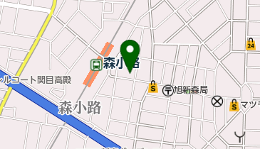 美容室ファルベPlumの地図画像
