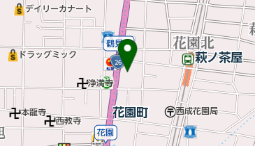 理容K&rsquo;sの地図画像