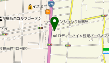 大山整骨治療院の地図画像
