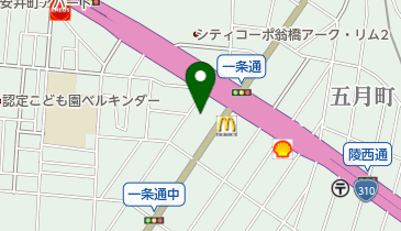 ふじた整骨院の地図画像