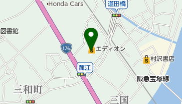 スタジオアリス 豊中三国店の地図画像