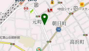 さんかくやの地図画像