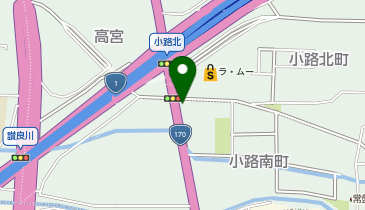 京阪タイヤサービスの地図画像