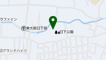 日下墓地管理委員会の地図画像