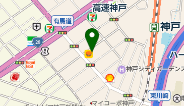 阪神自動車運転士労働組合の地図画像