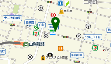康迅整体院の地図画像